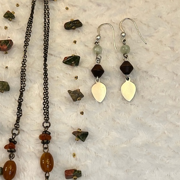 Fashion Jewelry Various Pieces Alex&Ani Butterfly Necklace Polish Gemstone - Picture 3 of 5